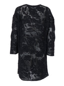 Kangra Cashmere Spolverino Ricamo Cornely + Paillettes