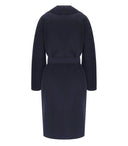 Max Mara Weekend Civada Blauer Gürtelmantel