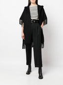 Parosh Parosh Paperbag Waist Straight Leg Trousers