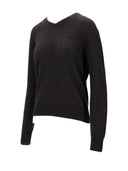 Saint Laurent Pull Col V Cachemire Soie Gg14