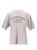 Anine Bing Cohen Tee Los Angeles Stencil Medium Heather Grey