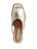 Stella Mc Cartney Sneakelyse Slingback Sandal 120 Metallic Alter Mat