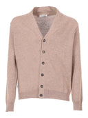 Kangra Cashmere Giacca Collo Alto Rasato Calato