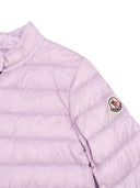 Moncler Enfant Åpen Rosa Lans jakke
