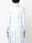 Thom Browne Thom Browne Polka Dot Print Silk Blazer