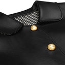 Celine Claudine Collar Leather Jacket