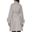 Max Mara The Cube The Cube Blend Cotton Trench Coat