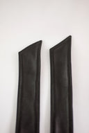 La Rose La Rose Leather Belt Black