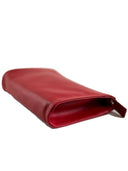 Trousse de maquillage en cuir minimaliste La Rose