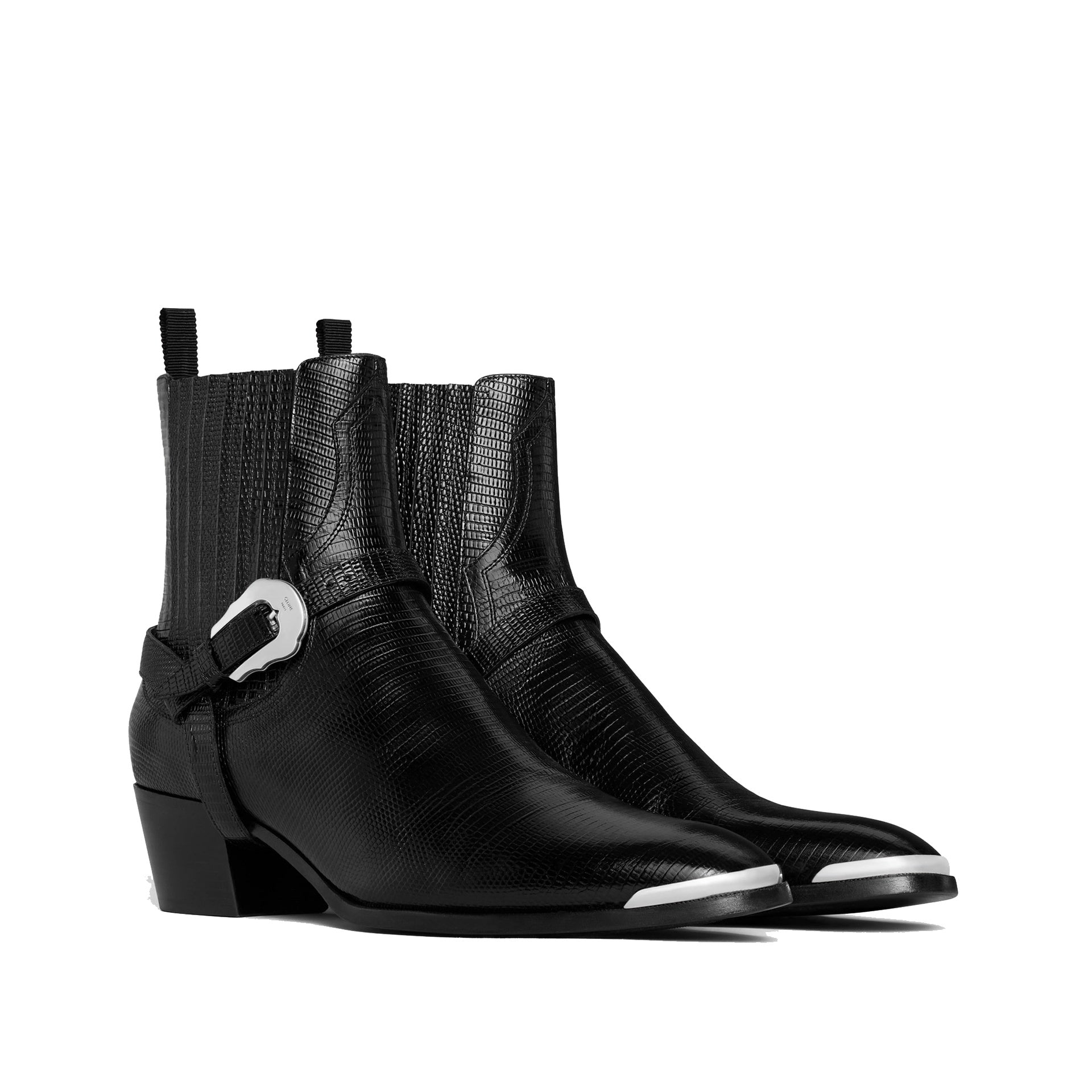 Celine Western Chelsea Isaac Harness Boots – Balardi