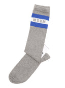 Msgm 롱삭스 유니섹스 Grigio Melange/Grey Me