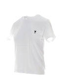Ami Tshirt Ami De Coeur Contraste Cropped