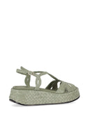 La Rose Maui Platform Wooden Sandal