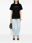Stella Mc Cartney Logo Oversized Cotton T Shirt