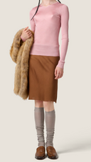 Miu Miu Scollo V Silk Ribs F.21