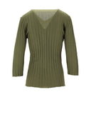 La Rose Collo A V Cashmere+Seta