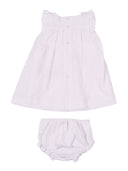 Paz Rodriguez Set Woven Newborn Dress 004 153393 + Knickers 017 153392 "Alaia"