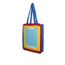 Casablanca logo bomuld hæklet taske taske