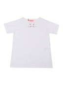Vivetta T Shirt C/Collo Mani Bianco