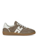 Elisabetta Franchi Beige Sneaker mit Logo