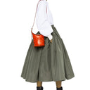 Alexander McQueen La borsa del secchio curva