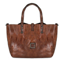 Campomaggi Bella Di Notte Cognac Shopping Bag