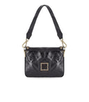 Campomaggi Black Crossbody Bag mit Stollen