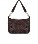 Campomaggi Dark marrón tejido de hombro