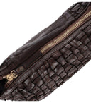 Campomaggi Dark marrón tejido de hombro