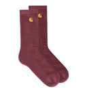 Carhartt Wip Chase Dusty Fuchsia Socks