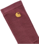 Carhartt Wip Chase Dusty Fuchsia Socks