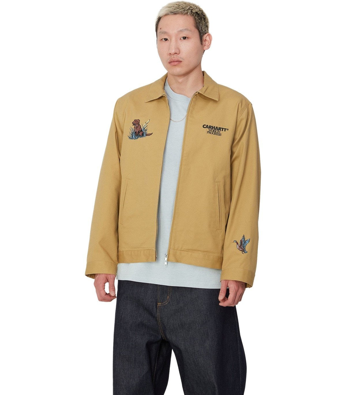ジャケット・アウター Carhartt DUCKS JACKET - Bourbon Carhartt Wip Ducks Bourbon Jacket – Balardi