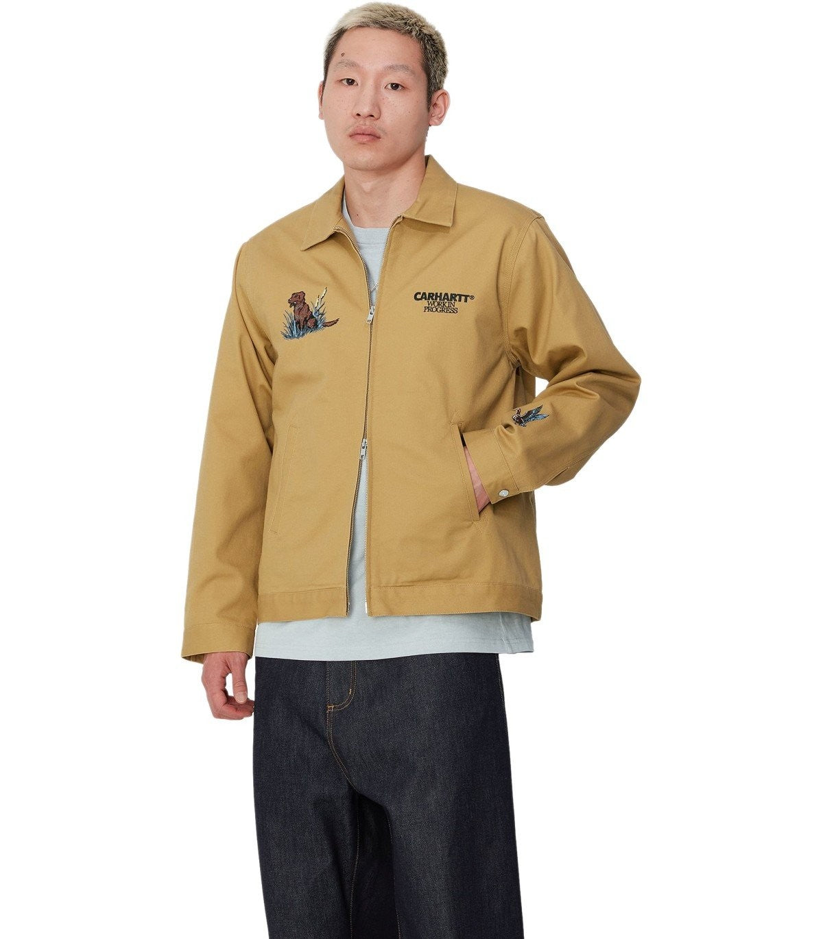 ジャケット・アウター Carhartt DUCKS JACKET - Bourbon Carhartt Wip Ducks Bourbon Jacket – Balardi