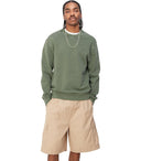 Carhartt Wip Duster Script Green Sweatshirt