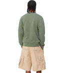 Carhartt Wip Duster Script Green Sweatshirt