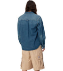 Carhartt Wip Harvey Blue Shirt Jacket