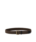 Carhartt Wip Jackson Brown And Black Belt