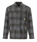 Carhartt Wip /S Hadley Check Grey Shirt