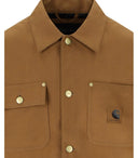 Carhartt Wip Michigan Artificial Suede Hamilton Brown Coat