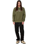 Carhartt Wip Military Green Sweatshirt With Logo