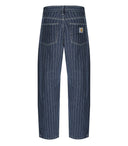 Carhartt Wip Orlean Blue White Jeans