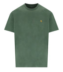 Carhartt Wip S/S Chase Duck Green T Shirt