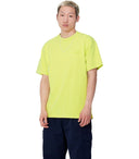 Carhartt Wip S/S Duster Script Lime T Shirt