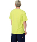 Carhartt Wip S/S Duster Script Lime T Shirt