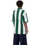 Carhartt Wip S/S Hinton White And Green Polo Shirt