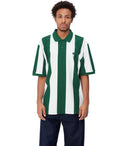 Carhartt Wip S/S Hinton White And Green Polo Shirt
