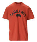 Carhartt Wip S/S Locker Orange T Shirt