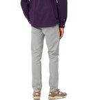 Carhartt wip sid sonic srebrne spodnie chino