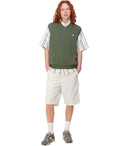 Carhartt Wip Single Knee Off White Bermuda Shorts