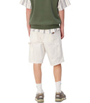 Carhartt Wip Single Knee Off White Bermuda Shorts